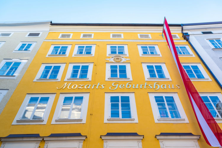 Sightseeing in Austria - Mozart's House
