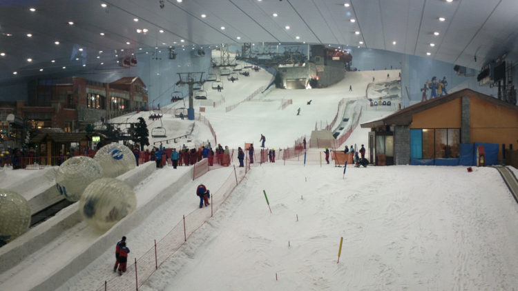 Was es in den VAE zu sehen gibt - Ski Dubai "Ski Dubai "
