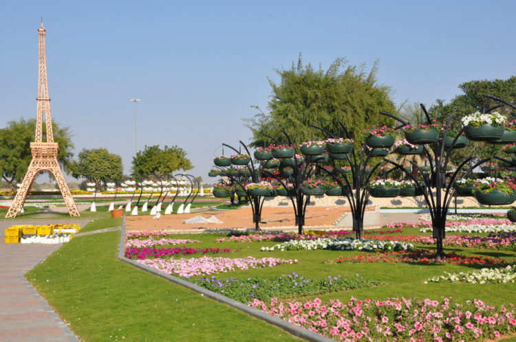 Sehenswürdigkeiten der VAE - Blumenpark Al Ain