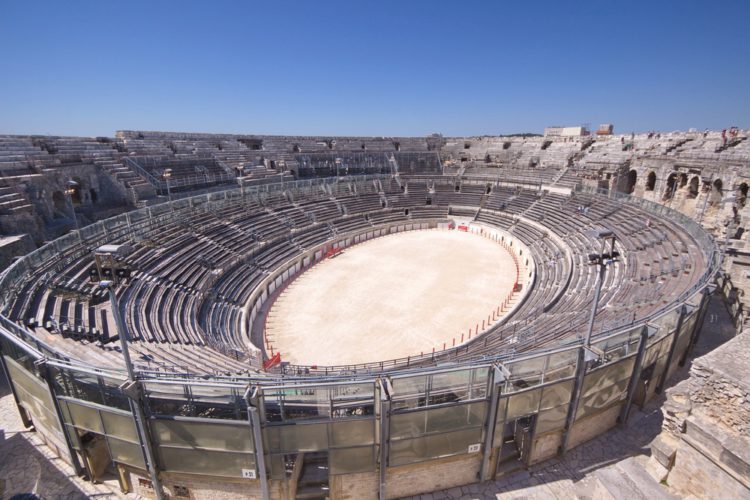 What to see in France - Amphitheatre in Nimes