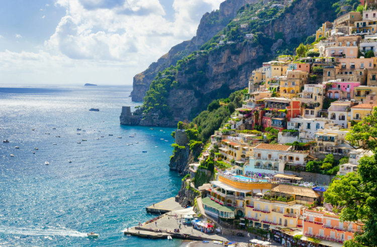 Attractions of Italy - Positano
