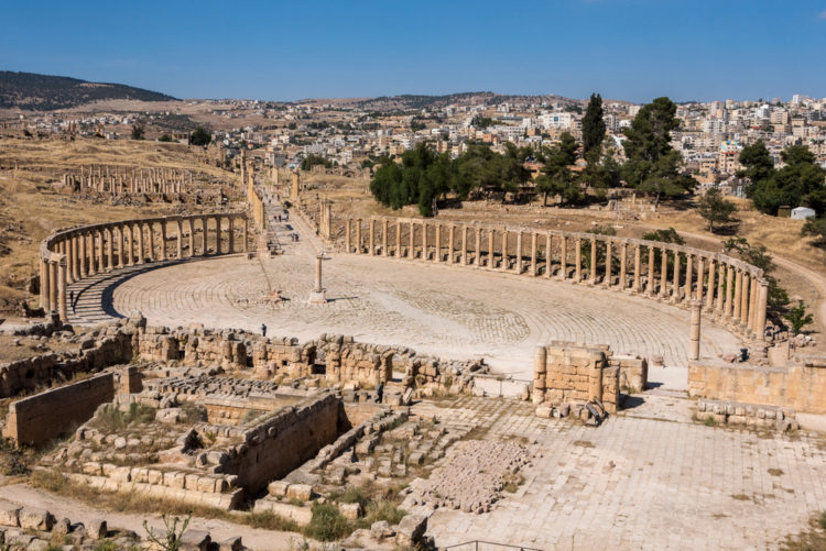 Sightseeing in Jordan - The Ancient City of Jerash