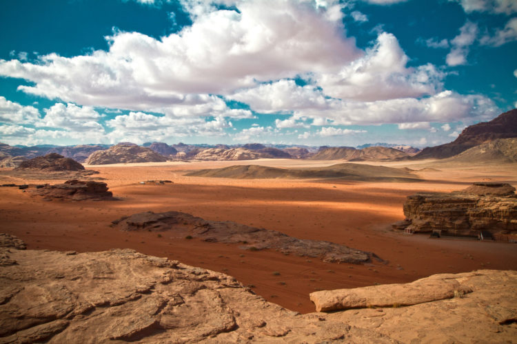 Landmarks of Jordan - Wadi Rum Desert