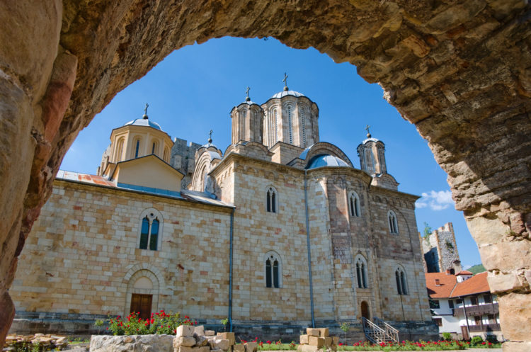 Sights of Serbia - Monastery of Manasia
