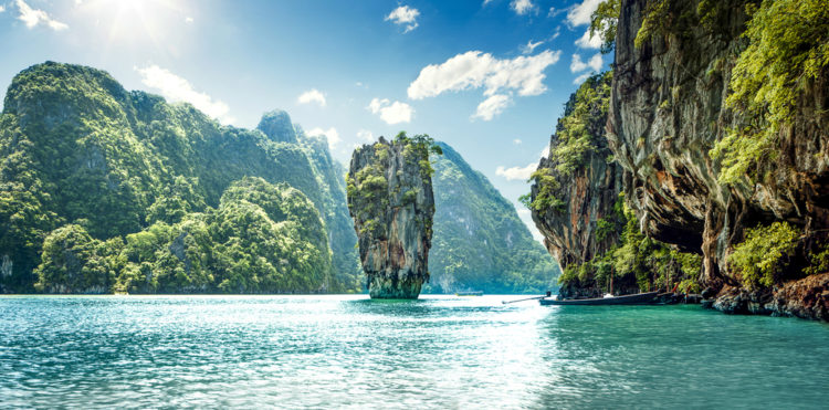 Sightseeing in Thailand - James Bond Island
