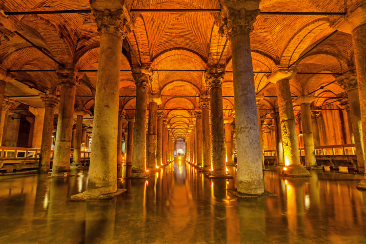 Sightseeing in Turkey - Basilica Cistern