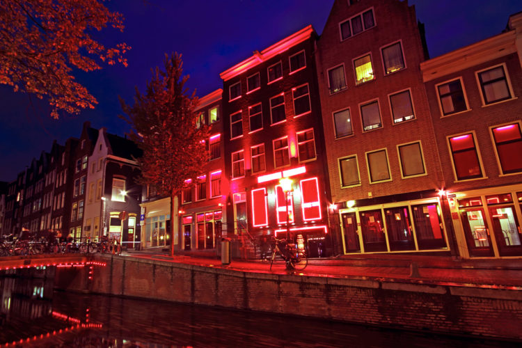 Red Light Quarter "Red Light" - sights of the Netherlands