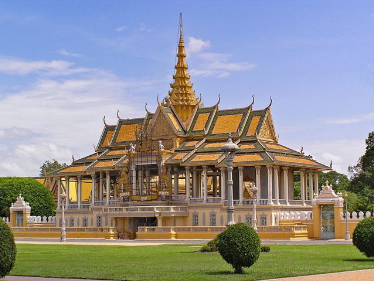 Silberpagode in Phnom Penh - Sehenswürdigkeiten in Phnom Penh, Kambodscha