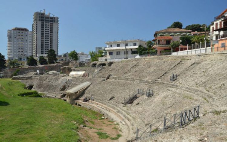 Amphitheatre in Durres - Albania's landmark