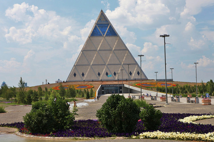 Astana sights - Palace of Peace and Reconciliation