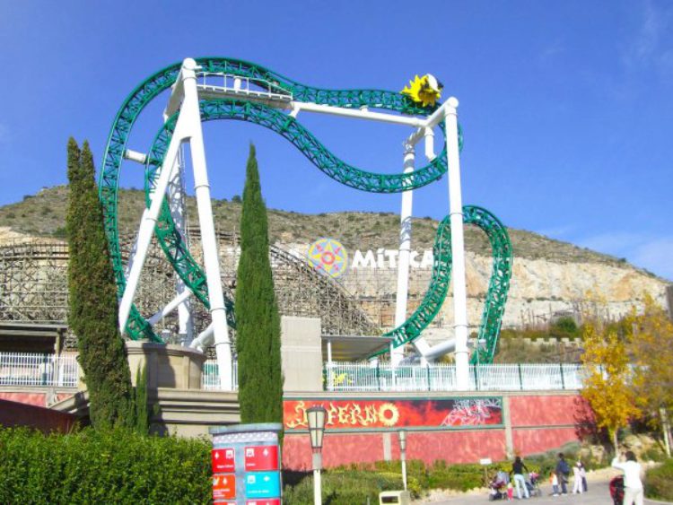 Terra Mitica amusement park in Alicante in Spain