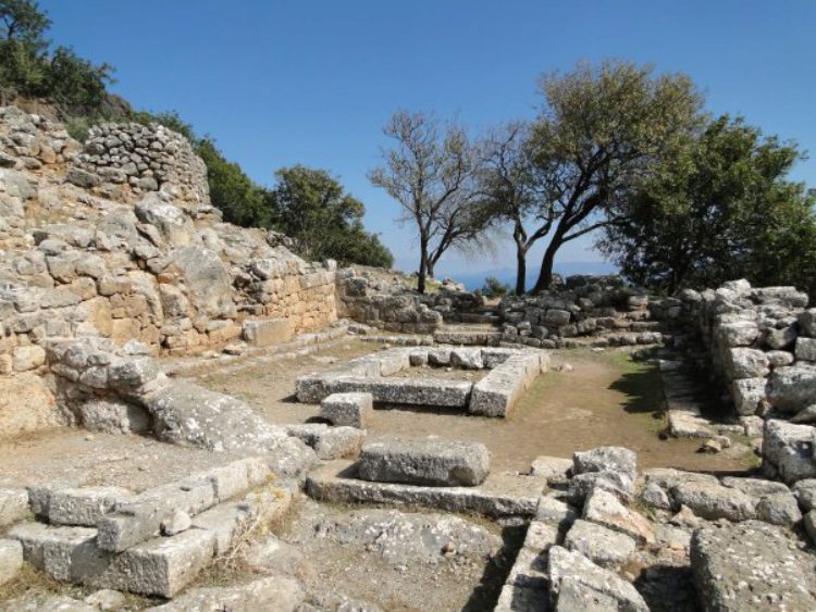 Ruins of the city of Lato in Ayios Nikolaos, Cyprus, Greece