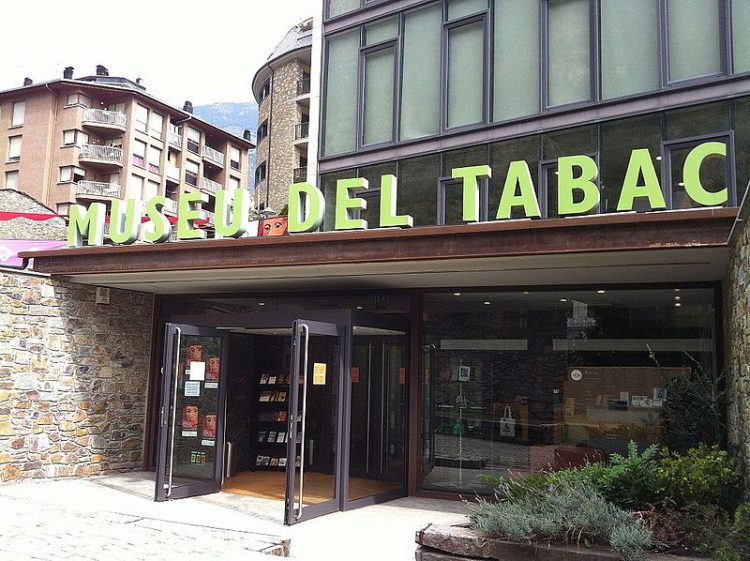 Museum of Tobacco in San Julia de Loria in Andorra