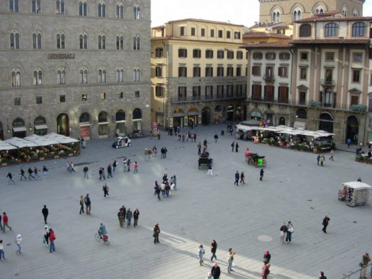 Piazza della Signoria (Piazza della Signoria) in Florence - landmarks in Florence, Italy