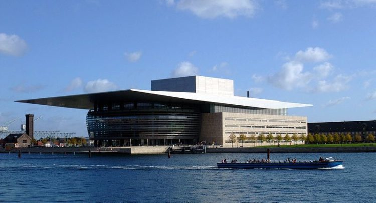Copenhagen Opera House in Denmark