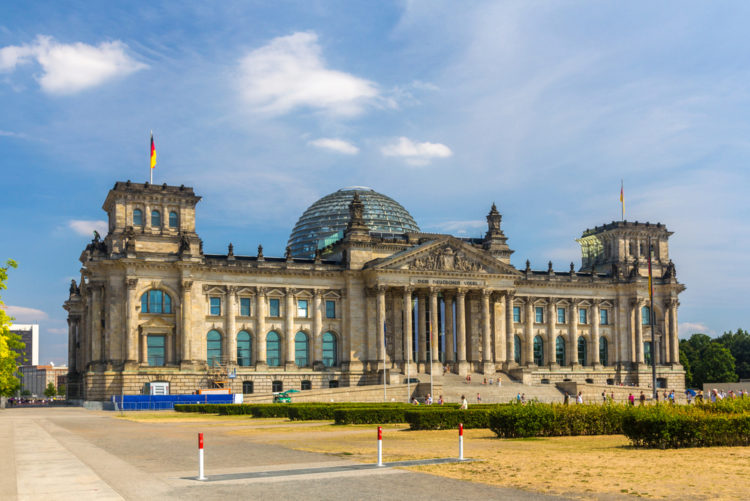 Reichstag building in Berlin - Berlin sights
