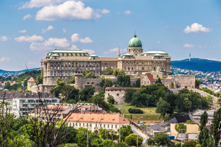 Buda Castle - sights in Budapest, Hungary