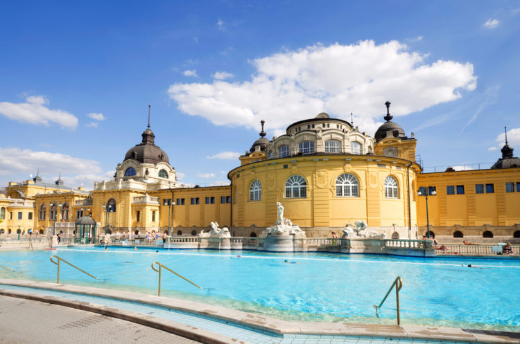 Szechenyi Baths in Budapest - attractions in Budapest, Hungary
