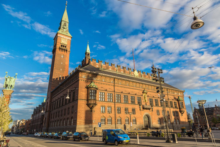 Copenhagen Town Hall - sights in Copenhagen, Denmark