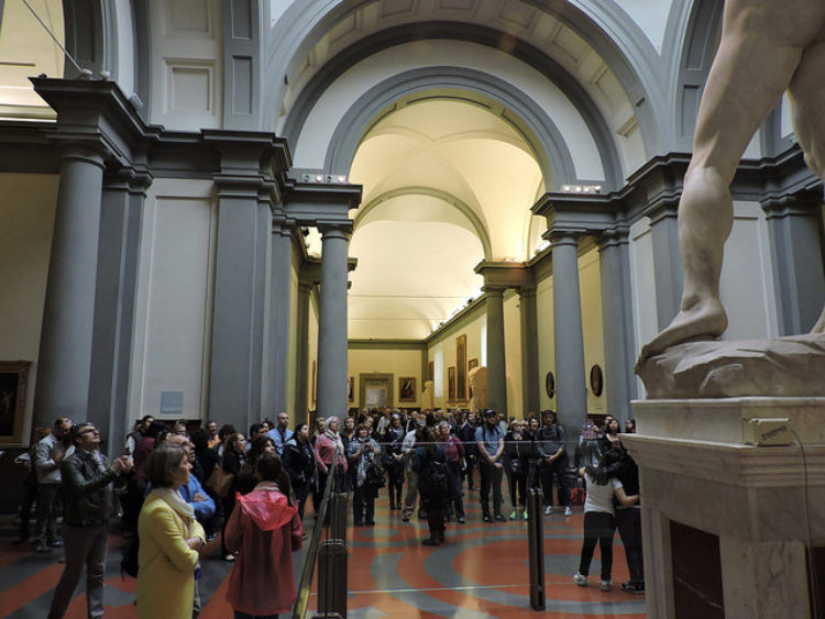 Galleria dell'Accademia di Belle Art in Florence - Sights of Florence, Italy