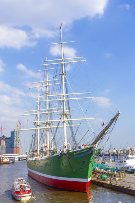 Sailboat Rickmer Rickmers in Hamburg - What to see in Hamburg