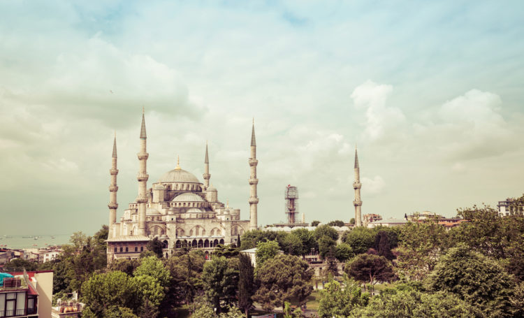 Blue Mosque or Sultanahmet Mosque - attractions in Istanbul, Turkey