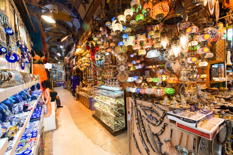 Grand Bazaar - attractions in Istanbul, Turkey