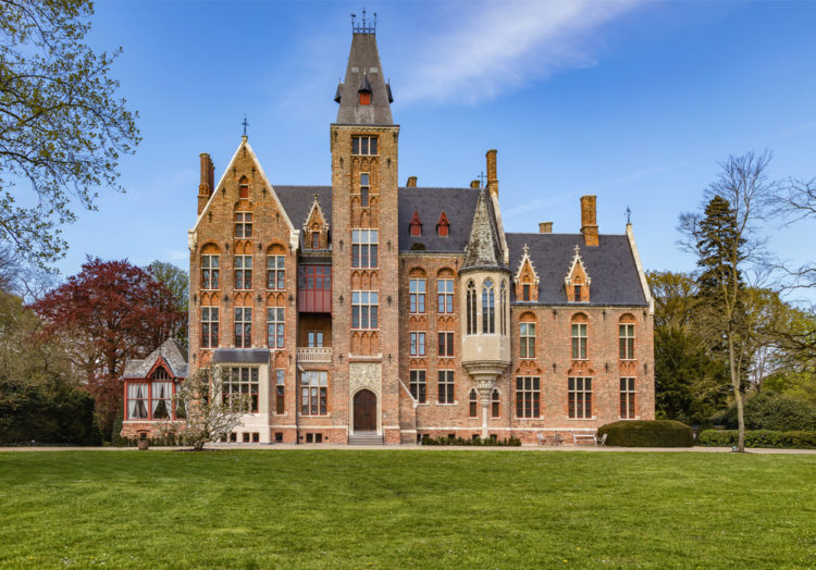 Loppem Castle in Loppem - Bruges attractions