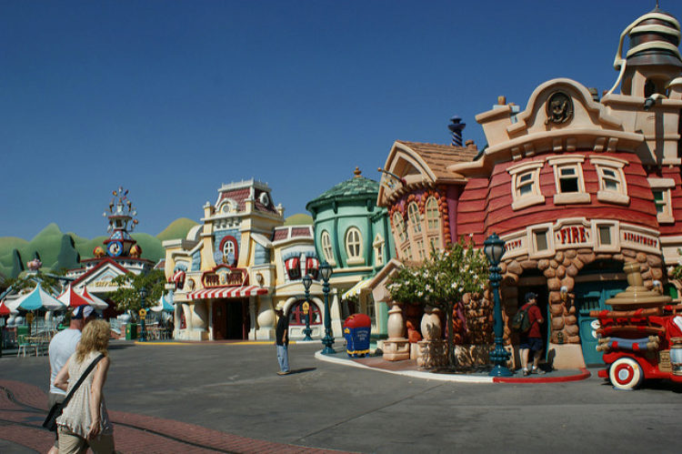Disneyland in Los Angeles - attractions in Los Angeles, California, USA