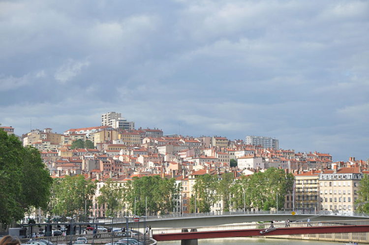Croix-Rousse Hill in Lyon - sights of Lyon, France