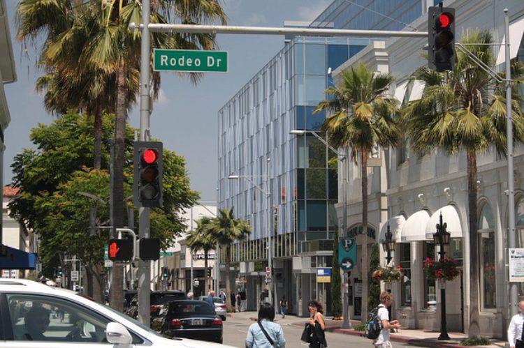 Rodeo Drive in Los Angeles - Los Angeles attractions, California, USA