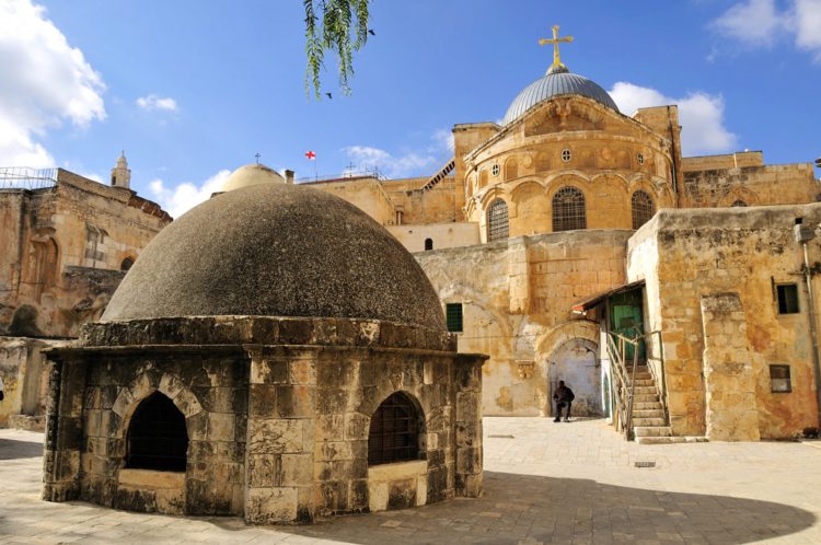Grabeskirche - Stätten in Jerusalem