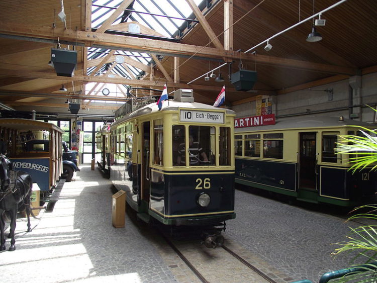 Luxembourg streetcar and bus museum - Luxembourg attractions