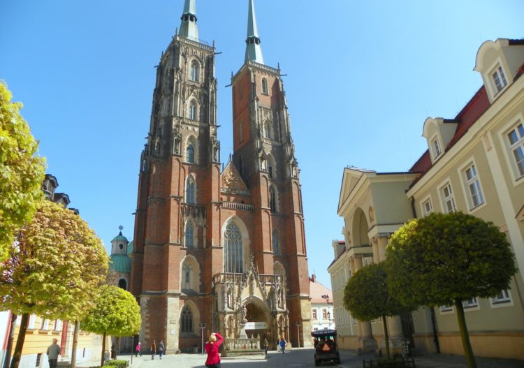 Wroclaw Cathedral - landmarks in Poland
