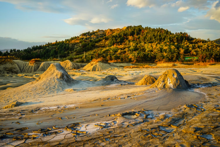 Berca Mud Volcanoes - attractions in Romania