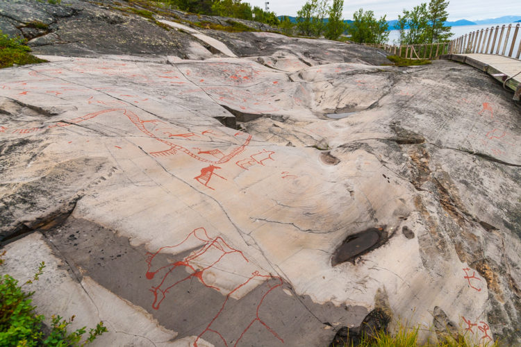 Cave paintings in Alta - What to see in Norway
