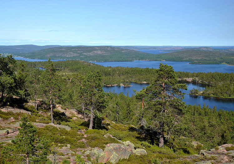 High Bank - Sightseeing in Sweden