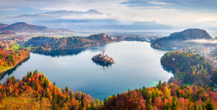 Lake Bled - attractions in Slovenia