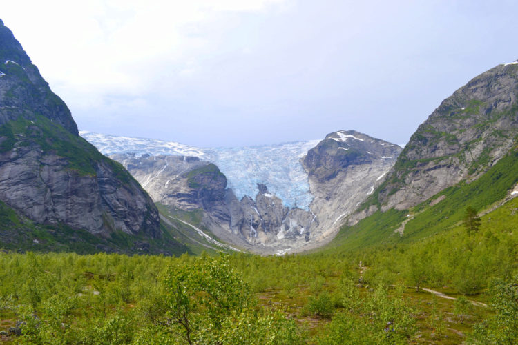 Yustedalsbreen - sights in Norway