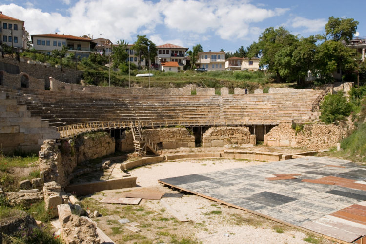Ohrid's Antique Amphitheatre - Sights of Macedonia