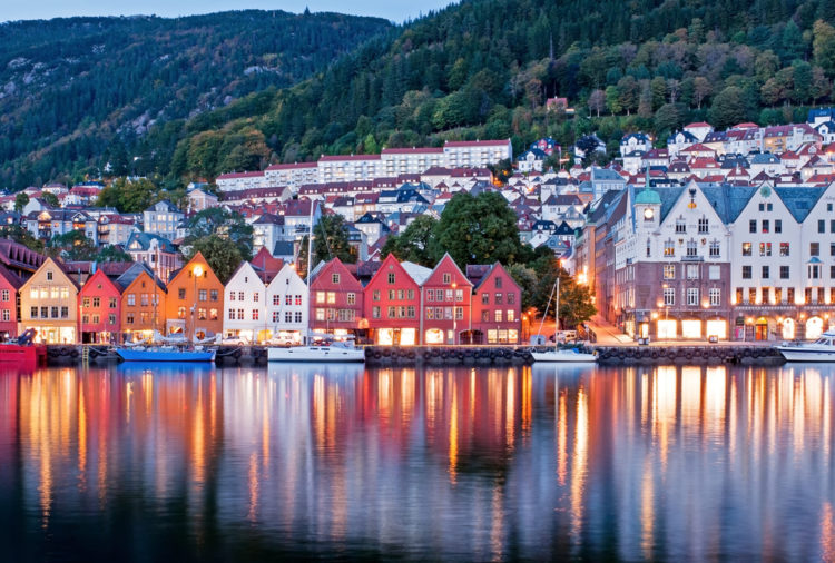 Bruggen - sights in Norway