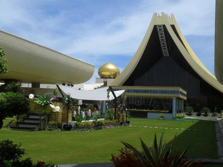 Sultanspalast - Istana Nurul Iman - Sehenswürdigkeiten in Brunei