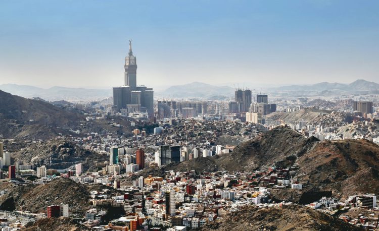 Mekka-Stadt - saudi-arabische Sehenswürdigkeiten