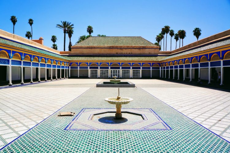 Bahia Palace - Sightseeing in Morocco