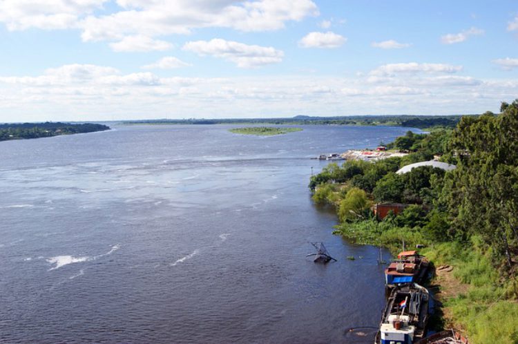 The Rio Paraguay River