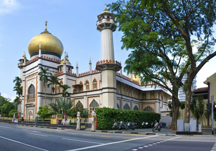 Sultan Hussein Mosque - Singapore's landmarks