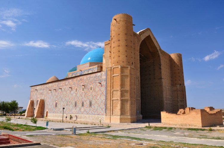Mausoleum of Khoja Ahmed Yasawi - sights of Kazakhstan