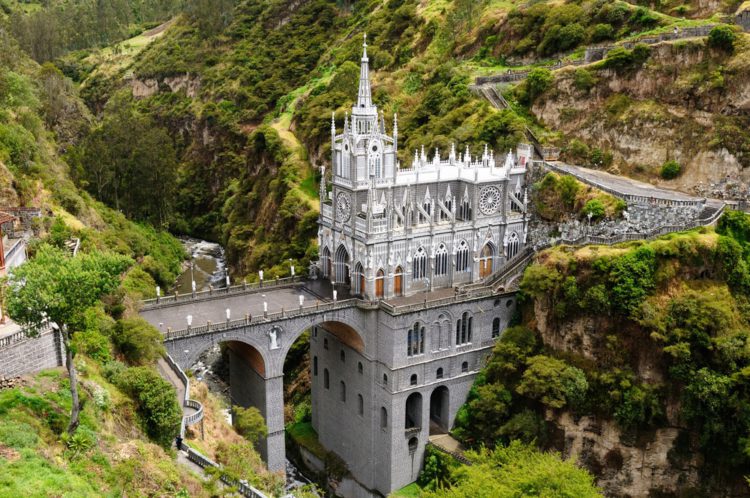 Church of Las Lajas - Colombia attractions