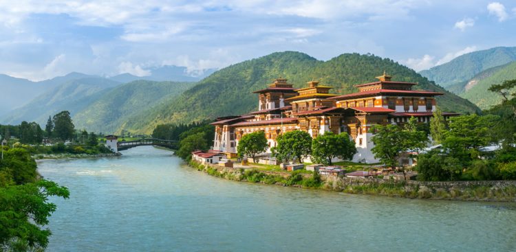 Punakha-dzong - Sehenswürdigkeiten in Bhutan