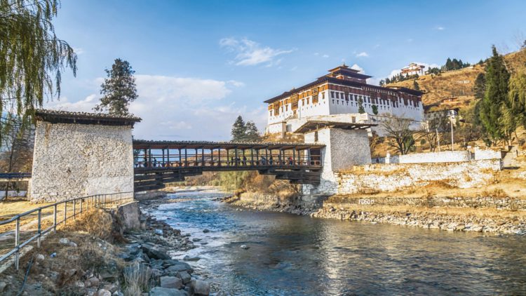 Kloster Rinpung-dzong (Paro-dzong) - Sehenswürdigkeiten in Bhutan